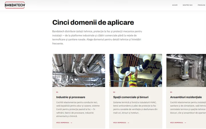 Interfață Bandatech