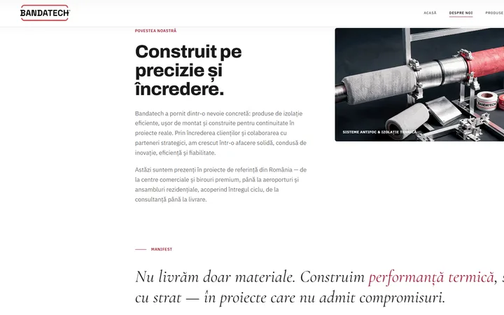 Interfață Bandatech